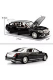 Mercedes Benz Maybach S600 Tarzı Araba 1:24 Diecast Metal Model Araba Koleksiyon Araba Sesli Işıklı