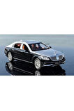 Mercedes Benz Maybach S600 Tarzı Araba 1:24 Diecast Metal Model Araba Koleksiyon Araba Sesli Işıklı