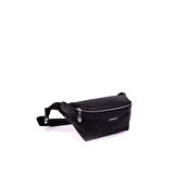 Silver Polo  Kadın  1192-46908 SILVER POLO BEL ÇANTASI M86 SİYAH-MAT SİYAH