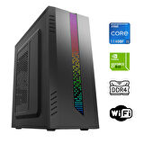 Xaser Xsr702 i5 11400F 16GB Ram 256GB M.2 NVMe SSD 2GB GT610 Ekran Kartı 23.8" Monitör Masaüstü Ofis Bilgisayarı