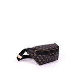 Silver Polo  Kadın  1192-46919 SILVER POLO BEL ÇANTASI M178 FÜME-MAT SİYAH