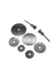 BN5 Gravür Ahşap Kesme Mini Testere Seti Takımı 8 Parça 50-22Mm