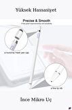 Apple iPad Pro 12.9 2018 (3.Nesil) Uyumlu Dokunmatik Ekran Kalemi Yazı ve Çizim için Stylus Pen