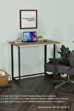 cmk Store Çalışma Masası Ahşap 50 x 80 cm Kahverengi 