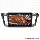 Araç Multimedya Peugeot 508 Android 12 Carplay 4Gb Ram + 64Gb Hdd Navigasyon Ekran MYW