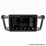 Araç Multimedya Peugeot 508 Android 12 Carplay 4Gb Ram + 64Gb Hdd Navigasyon Ekran MYW