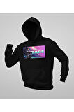 Sage Baskılı Unisex Oversize Vaalorant Hoodie