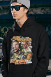 Hızlı Ve Öfkeli Paul Walker Baskılı Unisex Oversize Film Hoodie