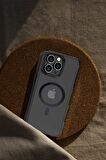 iPhone 14 Pro Uyumlu PC06 Tower Magsafe Telefon Kılıfı