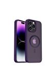 iPhone 14 Pro Max  Uyumlu PC06 Tower Magsafe Telefon Kılıfı
