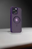 iPhone 14 Pro Max  Uyumlu PC06 Tower Magsafe Telefon Kılıfı