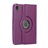 Apple iPad Mini 6 (2021) Uyumlu Fuchsia Dönebilen Standlı Tablet Kılıfı