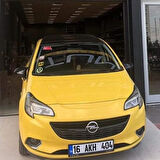 Sts Oto Aksesuar Opel Corsa E 2014-2019 Batman Yarasa Ayna Kapağı Piano Black Abs Plastik