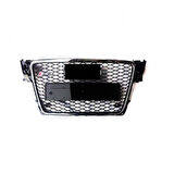 Audi A4 RS4 2008-2011 Krom Çerçeveli Siyah Panjur