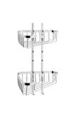 VitrA Base 300 A44163 İkili Süngerlik, Krom