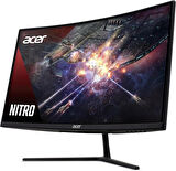 Acer Nitro Eı322qurp 31.5" Qhd Zeroframe Curved 1500R 165Hz 1 Ms 2560 X 1440 Hdr 400 Va Led 2Xhdmı 2Xdp Gaming Monitör Teşhir