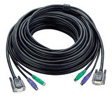 Aten 2L-1010P/C 10 Mt PS/2 Klavye Mouse Monitör VGA KVM Switch Kablosu