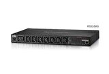Aten PE8208G 7 Port IEC320 10A C13  1 x IEC320 C19 PDU/Power Elektrik Güç Dağıtım Ünitesi