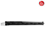 ASUSTOR AS6504RD INTEL C3538 4 DİSK YUVASI NAS(4X20TB DESTEĞİ) 4GB DDR3L SODIMM (64GB'A RAM DESTEĞİ) 1 GBE X 4, USB 3.1 GEN-1 2XPSU