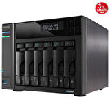 ASUSTOR AS6706T INTEL N5105 6 YUVALI (6X22TB DESTEGI) 8GB DDR4(16GB RAM DESTEGI) M.2 x4 PCIe x1 2.5GbE x2 USB 3.2 x3