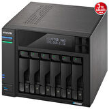 ASUSTOR AS6706T INTEL N5105 6 YUVALI (6X22TB DESTEGI) 8GB DDR4(16GB RAM DESTEGI) M.2 x4 PCIe x1 2.5GbE x2 USB 3.2 x3