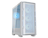 Cougar UNIFACE 4X RGB FAN CGR-5C78W-RGB Mid-Tower Temperli Cam Beyaz Gaming (Oyuncu) Kasa