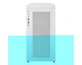 Cougar UNIFACE 4X RGB FAN CGR-5C78W-RGB Mid-Tower Temperli Cam Beyaz Gaming (Oyuncu) Kasa
