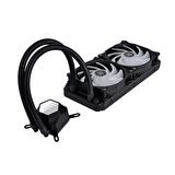 SilverSTONE 240mm PF240 SST-PF240-ARGB-V2 ARGB Sıvı Soğutmalı AM5-1200p İşlemci Fanı