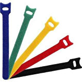 Proskit MS-V306 15cm Tekrar Kullanılabilir Renkli Cırt Kablo Bağı 15Adet