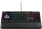 ASUS ROG STRIX SCOPE DELUXE KABLOLU MEKANİK RGB OYUNCU KLAVYESİ - NX MEKANİK ALÜMİNYUM KASA BİLEK DESTEĞİ AURA SYNC FPS OYUNLARI İÇİN GÜMÜŞ WASD TUŞLAR