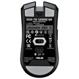 ASUS TUF GAMING M4 WIRELESS GAMING MOUSE DUAL WIRELESS MODU BLUETOOTH/RF 2.4 GHz 12.000 DPI OPTİK SENSÖR 6 PROGRAMLANABİLİR TUŞ PBT ANTİBAKTERİYEL ÜST KAPLAMA
