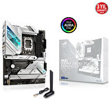 ASUS ROG STRIX Z690-A GAMING WIFI D4 Intel Z690 LGA1700 DDR4 5333 DP HDMI 3x M2 USB3.2 AX WiFi + BT AURA RGB 2.5Gbit LAN ATX PCIe5.0, 16+1 Güç Aşaması İki Yönlü AI Ses Engelleyici Mik.