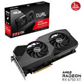 Asus Dual RX 6750 192 Bit GDDR6 12 GB Ekran Kartı