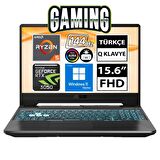 Asus TUF Gaming A15 Harici Ekran Kartı NVIDIA GeForce RTX 3050 4600H 8 GB DDR4 512 GB 15.6 inç Full HD w11pro/home Notebook Dizüstü Bilgisayar