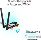 Asus PCE-AXE5400 2400 Mbps Kablosuz Ağ Adaptörü - Teşhir 