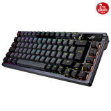 ASUS ROG Azoth NX/RD Switch Q TR Kablosuz RGB Gunmetal Mekanik Oyuncu Klavyesi