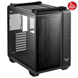 Asus TUF Gaming GT502 Temperli Cam USB Type-C Siyah ATX Mid-Tower Gaming (Oyuncu) Kasa