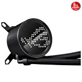 ASUS ROG RYUO III 240 ARGB ANIME MATRIX LED EKRAN ADRESLENEBİLİR RGB FAN ROG ARGB CPU SOĞUTUCUSU