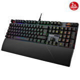 ASUS ROG Strix Scope II RX TR Q  Red Switch RGB Kablolu Gaming (Oyuncu) Klavye