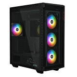 XPG Battlecruiser II ARGB Black Temperli Cam USB 3.2 E-ATX Full Tower Siyah Gaming Kasa (BATTLECRUISERIIST-BKCWW)