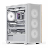 Aerocool D501A USB 3.2 ARGB ATX Mid Tower Beyaz Kasa