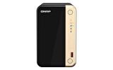 QNAP TS-264-8G 2 HDD Yuvalı, 8GB Ram,2 x M.2 2280 PCIe Gen 3 x2 Bağlantı Noktalı NAS Depolama Ünitesi (TS-264-8G)