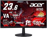 23.6 ACER Nitro ED240QS3 UM.UE0EE.301 VA 1ms 180Hz 2xHDMI DP 1500R Curved Freesync Pr. HDR10 Gaming Monitör