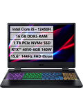 Acer Nitro 5 AN515-58-524A Intel Core i5-12450H 16GB DDR5 RAM 1TB M.2 SSD RTX 4050-6GB-140W FreeDos NH.QLZEY.009-01