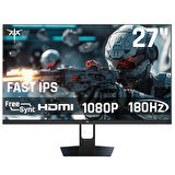 KTC H27F22 27" 180 Hz (HDMI + Dısplay Port ) 1920×1080 Freesync FHD Fast IPS Flat Monitör
