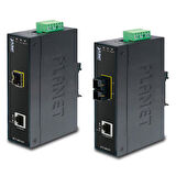 Planet PL-IFT-805AT 10/100Base-TX to 10BAse-FX Industrial Media Converter