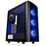 Thermaltake Versa J25 Tempered Glass RGB 120mmx3 Fanlı Siyah MidTower Oyuncu Kasası