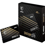 MSI SSD SPATIUM S270 SATA 2.5" 480GB   R:500 W:450