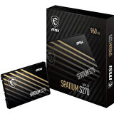 MSI SSD SPATIUM S270 SATA 2.5" 960GB  R:500 W:450