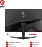 MSI G321CU 31.5" 1 ms 4K Curved 144 Hz Oyuncu Monitörü - Teşhir